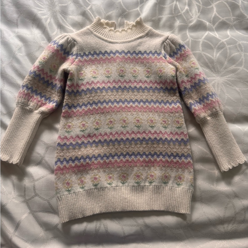 Janie & Jack Sweater Dress Size 2T